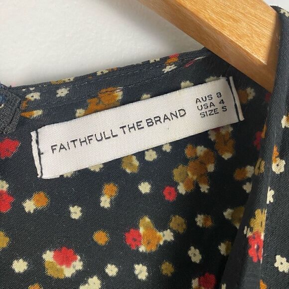 Faithfull The Brand Alena Floral Jumpsuit La Contrie Print - Picture 9 of 15